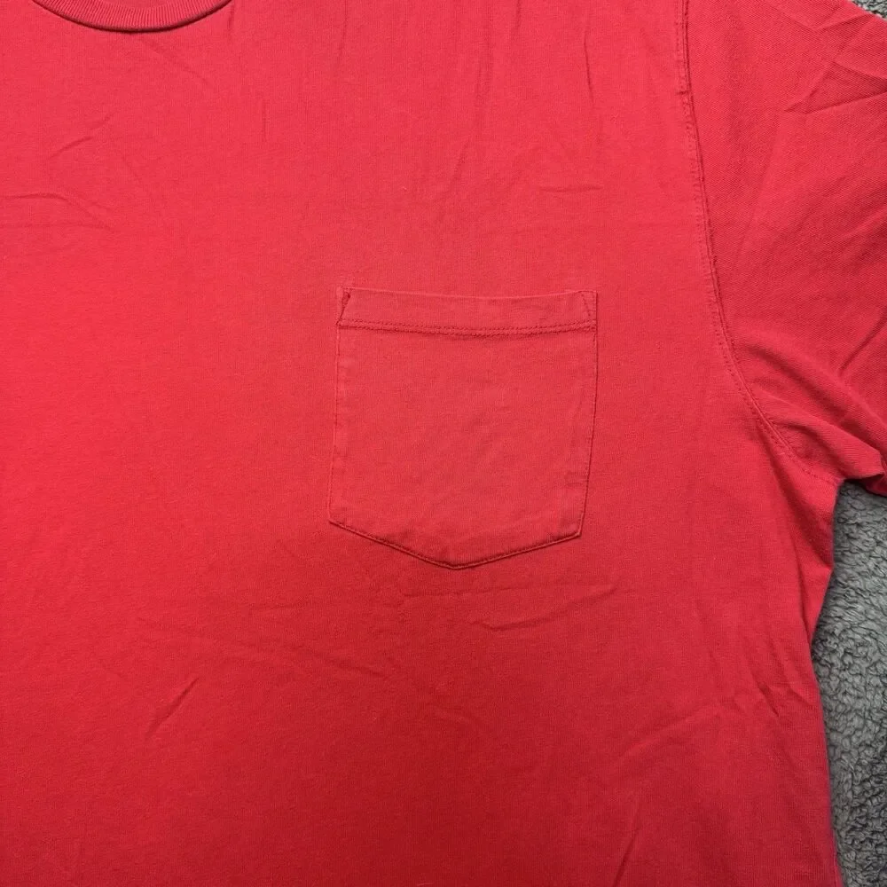 The Foundry Supply Co Mens Red 4XLT Big Tall Short Sleeve T-Shirt